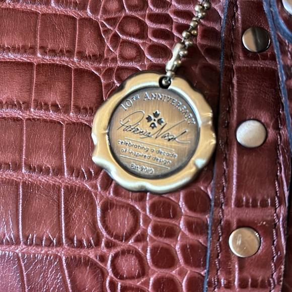 NWOT Patricia Nash large soft leather tote - Picture 2 of 8